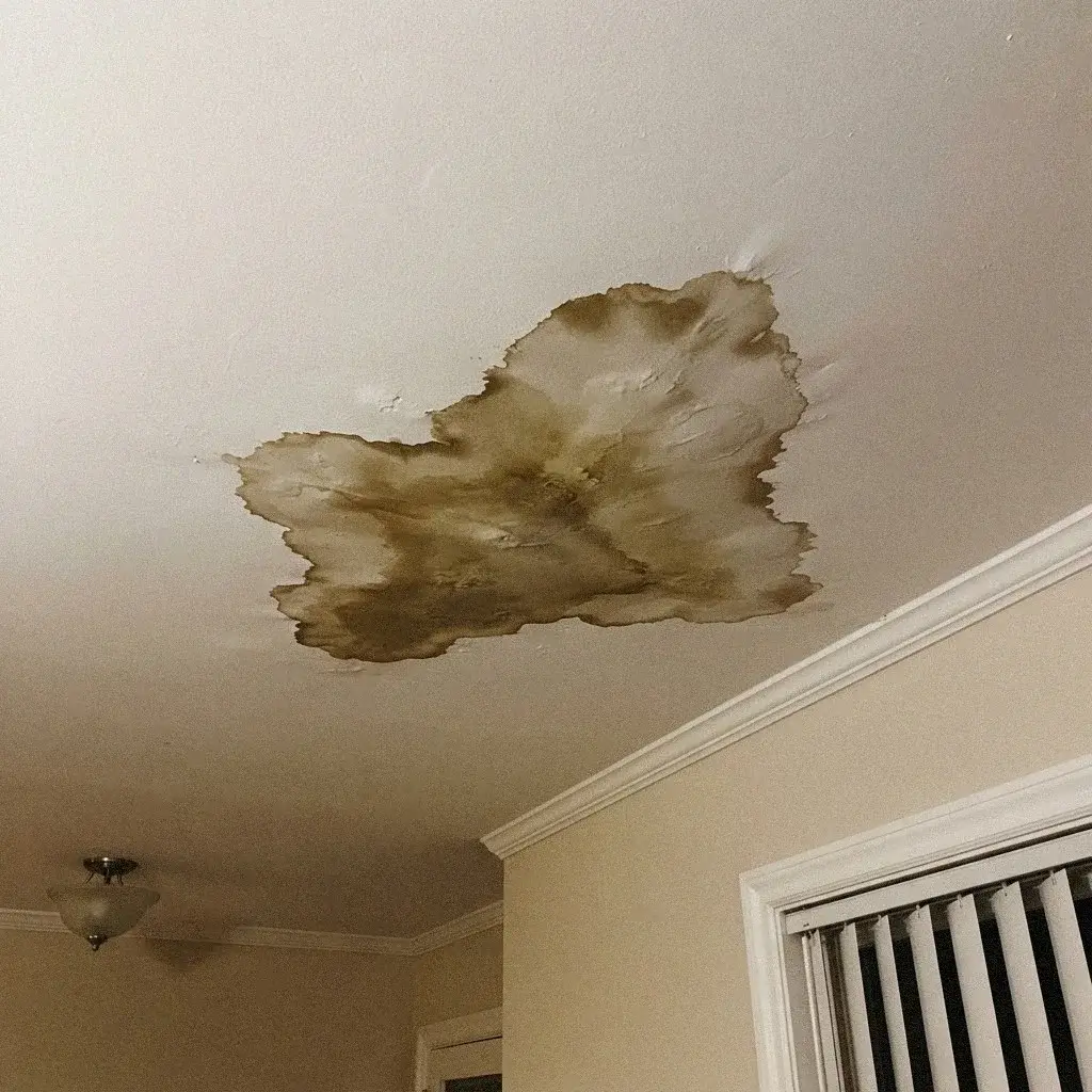 A roof and its flashing in the United States being checked over
